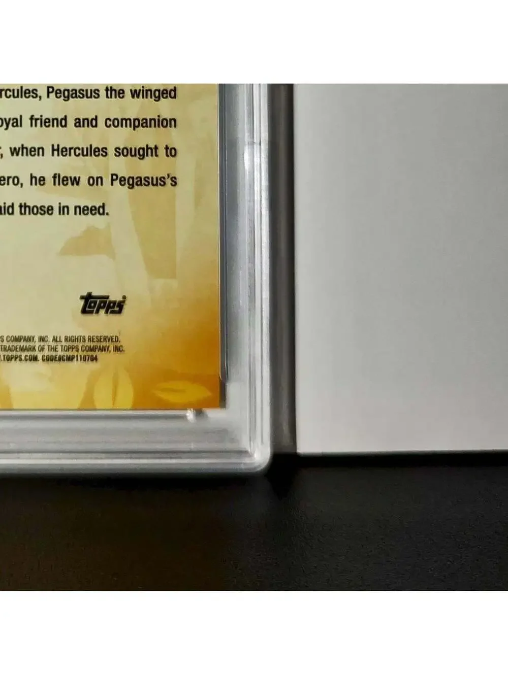 Pegasus 2025 Topps Disney #FF-15 Furry Friends Card Hercules PSA 9 Mint